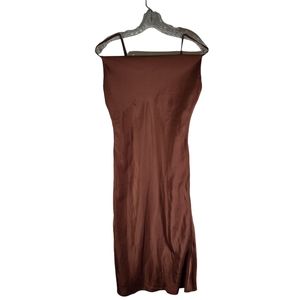 Tsher dress Size small brown